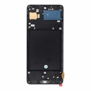FixCell LCD Ekranas SAMSUNG A71 4G A715 OLED su rėmu