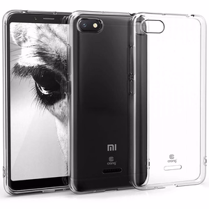 Crong Crystal Slim dėklas, skirtas Xiaomi Redmi 6A, skaidrus