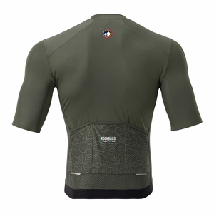 Rockbros 15220004003 ROAD TO SKY men's cycling jersey short sleeve M - green