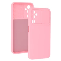 Camshield Soft dėklas telefonui Samsung Galaxy A25 5G šviesiai rožinis