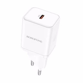 Įkroviklis Borofone BN6 20W USB-C baltas