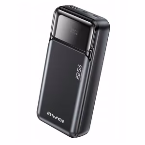 Išorinė baterija Power Bank Awei PA-92 22.5W 20000mAh juoda