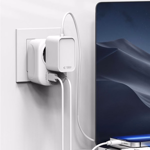 Tech-Protect TA100 UK adapteris baltas