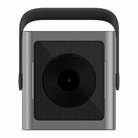 "Cuktech Powerbank" 300W 40000mAh su belaidžiu įkrovimu 2x USB-C + 2x USB-A - juoda