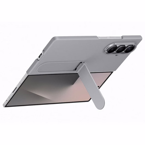 Samsung Silikoninis dėklas telefonui Samsung Galaxy Z Fold7 - pilkas