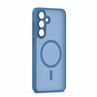 Mag Matt dėklas Samsung Galaxy S24 / S25 tamsiai mėlynas