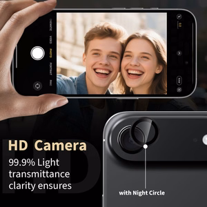 Tech-Protect Camring Fit+ kameros dangtelis iPhone 17 Air - juodas (m)