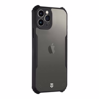 Tactical Quantum Stealth Dėklas for Apple iPhone 12 Pro Skaidrus/Juodas