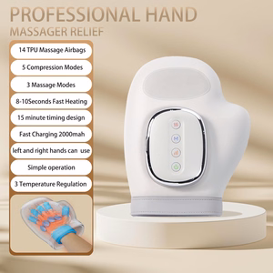 Rankų ir riešų masažuoklis Reach Smart Hand Massager pilkas
