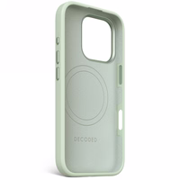 Decoded antimikrobinis silikoninis Stacks nugarinis dėklas su MagSafe iPhone 16 Pro - žalias