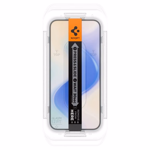 Spigen Glas.tR EZ Fit grūdintas stiklas su aplikatoriumi Google Pixel 9 / 9 Pro (2 vnt.)