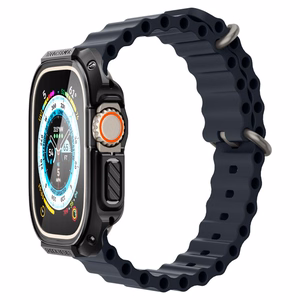 Spigen Tough Armor dėklas, skirtas Apple Watch Ultra 49 mm, juodas