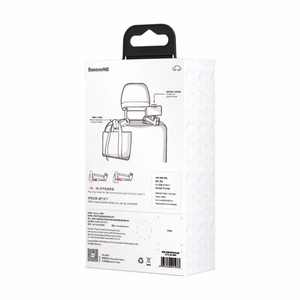 Automobilinis universalus telefono laikiklis Baseus (SUHZ-A01) tvirtinamas ant sėdynių atlošų