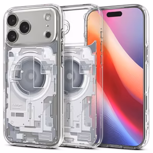 Spigen Ultra Hybrid Magnetinis dėklas telefonui iPhone 17 Pro Zero One - baltas