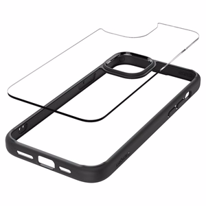 Spigen Ultra Hybrid iPhone 15 Plus dėklas - matinė juoda