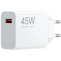 XIAOMI original įkroviklis USB A QC3.0 4.1A 45W MDY-17-EF balta pakuotė