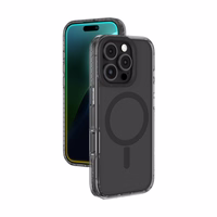 AmazingThing Titan Pro Mag dėklas su magnetiniu žiedu iPhone 16 Pro - juodas