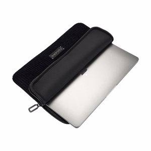 Tucano Velluto 2 neopreno įmautė su aksomo išore, skirta 13 col. MacBook Air / Pro ir 12 col. nešiojamiesiems kompiuteriams, juoda
