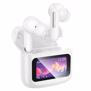 Ultra Clear 1 mm dėklas Wireless headphones Hoco EQ14, skaidrus