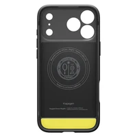 Spigen Rugged Armor Mag Magnetinis dėklas telefonui iPhone 17 Pro - matinė juoda