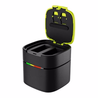 TELESIN greito įkrovimo dėžutė +2 baterijos GoPro Hero 9/10/11/12 GP-FCK-B11