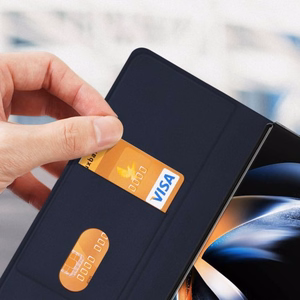 Telefono dėklas Dux Ducis Bril Samsung F966 Z Fold7 mėlynas