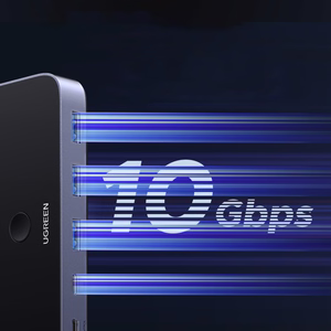 Ugreen komutatorius USB-C USB-A 10Gb/s - pilkas