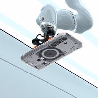 Spigen Ultra Hybrid Magnetinis dėklas telefonui Samsung Galaxy S25 Neo One - skaidrus