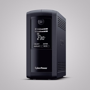 CyberPower Tracer III VP1000ELCD-FR nepertraukiamo maitinimo šaltinis (UPS) Line-Interactive 1 kVA 550 W 4 AC lizdai