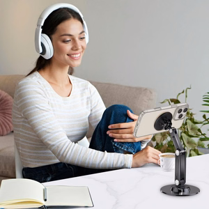 Tech-Protect DPT100 magnetinis MagSafe stalinio telefono laikiklis - juodas