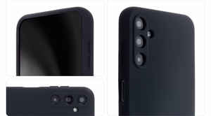 Silikoninis minkštas dėklas telefonui Samsung Galaxy S23 FE juodas