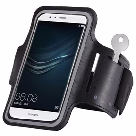 UNIVERSAL RUNNING ARMBAND 6" SMARTPHONES juodas