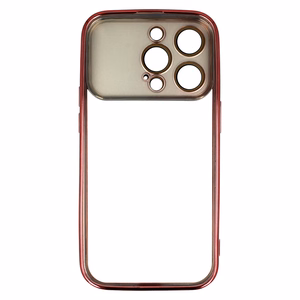 Dėklas telefonui su elektro lęšiu Iphone 12 Pro vyšninė