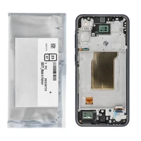 ServicePack LCD ekranas SAMSUNG A35 5G A356B GH82-34221A vidurnakčio mėlynas