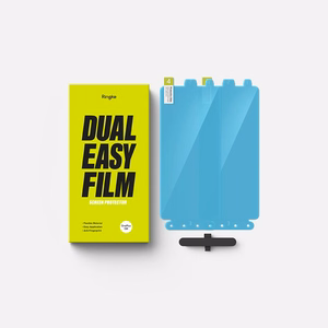 Ringke Dual Easy 2 dalių apsauginis stiklas OnePlus 13R telefonui - skaidrus