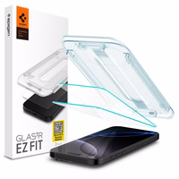 Spigen Glas.tR EZ Fit Apsauginis stiklas iPhone 16 Pro / 17 / 17 Pro - 2 vnt