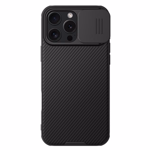 Nillkin CamShield Pro iPhone 16 Pro dėklas (juodas)