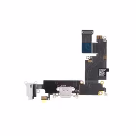 Krovimo lizdas skirtas iPhone 6 su lanksčiąja jungtimi / WHITE / OEM