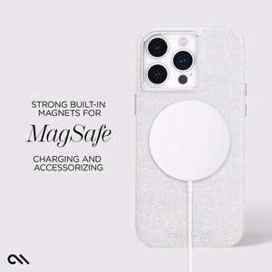 Case-Mate Shimmer MagSafe dėklas, skirtas iPhone 15 Pro Max, vaivorykštinis