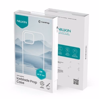 Nillkin Iceblade Prop dėklas telefonui su objektyvo dangteliu ir stovu iPhone 16e - žalias