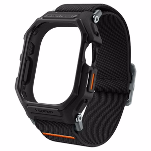 Spigen Lite Fit Pro dėklas su dirželiu Apple Watch Ultra 1 / 2 (49mm) - matinė juoda