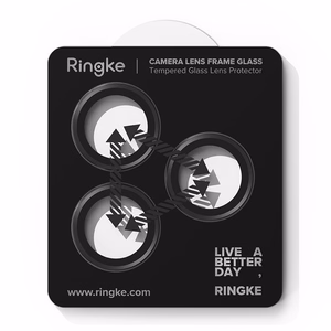 Ringke Kameros Rėmo Apsauga 2 rinkinys telefonui iPhone 17 Pro / 17 Pro Max - juodas