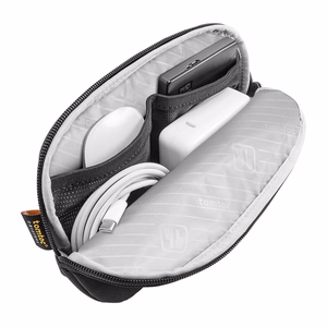 Nešiojamojo kompiuterio įmautės rinkinys 14'' Tomtoc Defender-A13 (juoda)