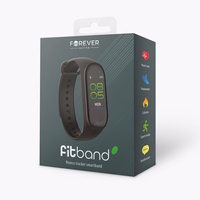 Forever išmanioji apyrankė Fitband SB-50 juoda