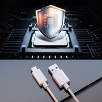 Spigen EB6010AC USB-A / USB-C 60W laidas 100 cm - baltas