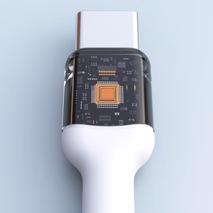 Dudao L9C Max 240W PD USB-C - USB-C kabelis 1.2m - baltas