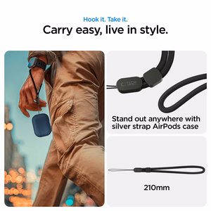 Tech-Protect NaturalFit dėklas AirPods Pro 3 tamsiai mėlynas