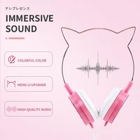 Laidinės ausinės Jack 3,5 mm su mikrofonu CAT EAR YLFS-22 auksinės