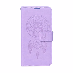 MEZZO knyginis dėklas telefonui XIAOMI Redmi A5 (173,3 x 79,4 x 8,26) sapnų gaudyklė violetinė
