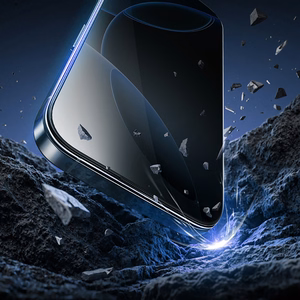 Rock Tempered stiklas Privatumo Full-coverage Anti-static for Iphone 17 Pro